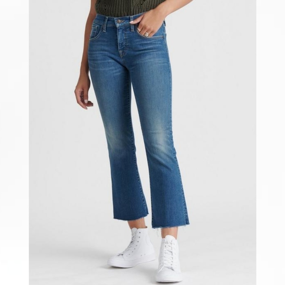 Lucky Brand Sofia Boot blue Jean's size 8/29